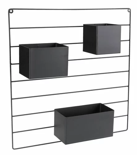 Krukhållare LJUM B11xL50xH50 Svart 4 Krukhållare LJUM B11xL50xH50 Svart - Bild 2