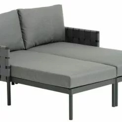 JUTLANDIA Solsäng IANO B136xL156 Grå