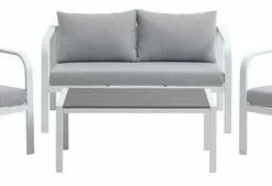 Loungeset VASTO 4-sits Vit -Sovrum Rea 199070