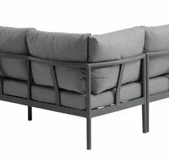 JUTLANDIA Loungeset IANO 5-sits Grå 9 JUTLANDIA Loungeset IANO 5-sits Grå -Sovrum Rea 199083