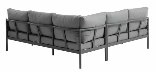 JUTLANDIA Loungeset IANO 5-sits Grå 5 JUTLANDIA Loungeset IANO 5-sits Grå - Bild 3