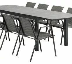 JUTLANDIA MOSS L214/315 Bord Grå + 4 DOVERODDE Stol Grå 7 JUTLANDIA MOSS L214/315 Bord Grå + 4 DOVERODDE Stol Grå -Sovrum Rea 199110