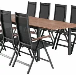 JUTLANDIA YTTRUP L210/300 Bord Hårdträ + 4 LIMHAMN Stol Grå 9 JUTLANDIA YTTRUP L210/300 Bord Hårdträ + 4 LIMHAMN Stol Grå -Sovrum Rea 199130