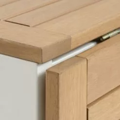 JUTLANDIA Bord RAMTEN B70xL75/126 Hårdträ -Sovrum Rea 199140