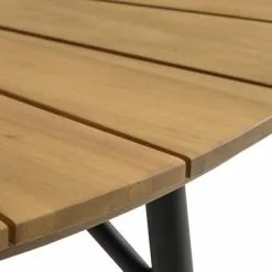 Bord BASTRUP Ø120 Natur/svart 10 Bord BASTRUP Ø120 Natur/svart -Sovrum Rea 199154