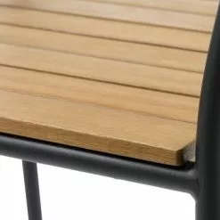 Stapelstol BASTRUP Natur/svart -Sovrum Rea 199160