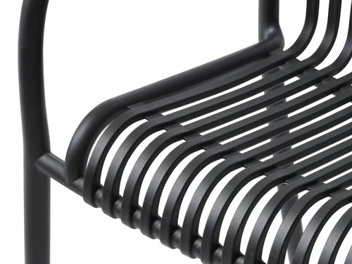 Stapelstol NABBEN Svart 5 Stapelstol NABBEN Svart - Bild 3