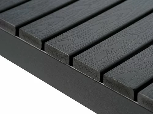 Bänk SAUNTE B120xD35 Svart 5 Bänk SAUNTE B120xD35 Svart - Bild 3