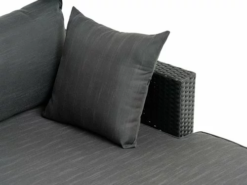 Solsäng HALLING B179xL187 Svart 4 Solsäng HALLING B179xL187 Svart - Bild 2