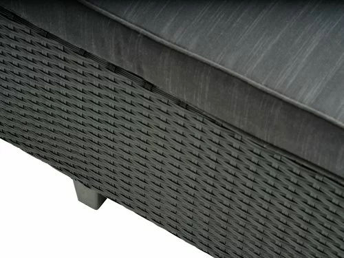 Solsäng HALLING B179xL187 Svart 5 Solsäng HALLING B179xL187 Svart - Bild 3