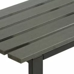 Bänk KLINT B125xD58 Grå -Sovrum Rea 199217