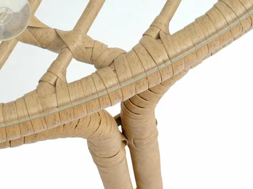 Loungebord JENNUM Ø80xH44 Natur 5 Loungebord JENNUM Ø80xH44 Natur - Bild 3