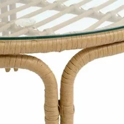 Loungebord JENNUM Ø80xH44 Natur 9 Loungebord JENNUM Ø80xH44 Natur -Sovrum Rea 199263