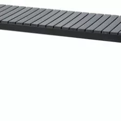 Bänk SAUNTE B120xD35 Svart