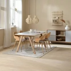 Royal Oak Matstol HVIDOVRE Ljus Ek/ljusgrå 10 Royal Oak Matstol HVIDOVRE Ljus Ek/ljusgrå -Sovrum Rea 199285