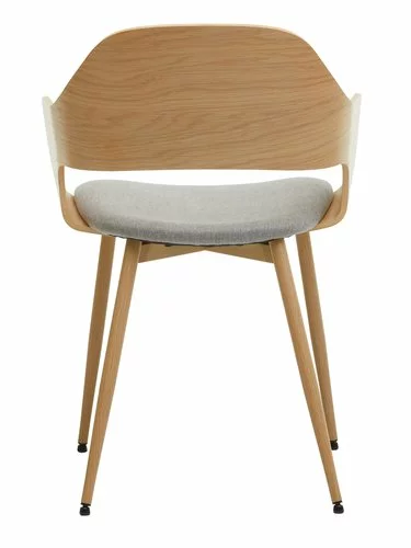 Royal Oak Matstol HVIDOVRE Ljus Ek/ljusgrå 6 Royal Oak Matstol HVIDOVRE Ljus Ek/ljusgrå - Bild 4