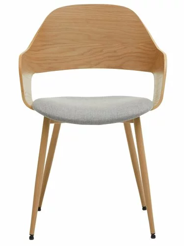 Royal Oak Matstol HVIDOVRE Ljus Ek/ljusgrå 8 Royal Oak Matstol HVIDOVRE Ljus Ek/ljusgrå - Bild 6