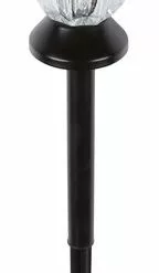 Solcellslampa SPLITTERNE Ø7xH35 Svart