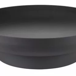 Eldfat ROSENFINK Ø58xH16cm Svart