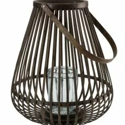 Lykta MUSVIT Ø34xH40 Brun