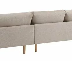 Schäslongsoffa HVIDBJERG Sand -Sovrum Rea 199879