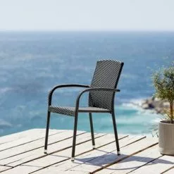 Stapelstol HALDBJERG Svart -Sovrum Rea 200278