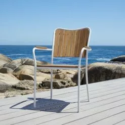 Stapelstol BASTRUP Natur/vit -Sovrum Rea 201311