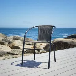 Stapelstol GRENAA Svart -Sovrum Rea 201315