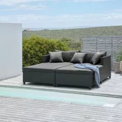 Solsäng HALLING B179xL187 Svart 10 Solsäng HALLING B179xL187 Svart -Sovrum Rea 201358