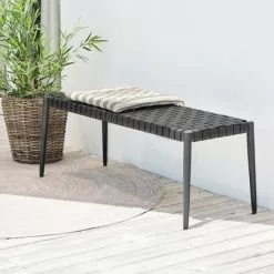 JUTLANDIA Bänk EDDERUP B110xD40 Svart 9 JUTLANDIA Bänk EDDERUP B110xD40 Svart -Sovrum Rea 201380