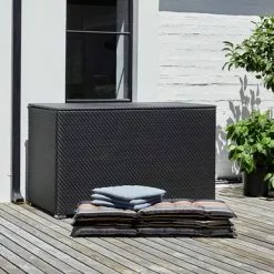 Förvaringsbox STEINKJER B155xH95xD80 Svart -Sovrum Rea 201382