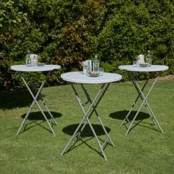 Barbord LANGERIM Ø80 Vit 7 Barbord LANGERIM Ø80 Vit -Sovrum Rea 201383