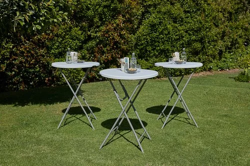 Barbord LANGERIM Ø80 Vit 5 Barbord LANGERIM Ø80 Vit - Bild 3