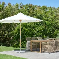 Marknadsparasoll LEMVIG Ø300 Offwhite 9 Marknadsparasoll LEMVIG Ø300 Offwhite -Sovrum Rea 201397