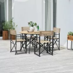 JUTLANDIA Bord RANGSTRUP Ø130 Natur/svart 11 JUTLANDIA Bord RANGSTRUP Ø130 Natur/svart -Sovrum Rea 201571