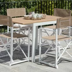 JUTLANDIA Bord RAMTEN B70xL75/126 Hårdträ -Sovrum Rea 201620