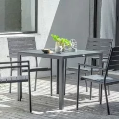 JUTLANDIA Bord MADERUP B90xL90 Svart -Sovrum Rea 201675 2