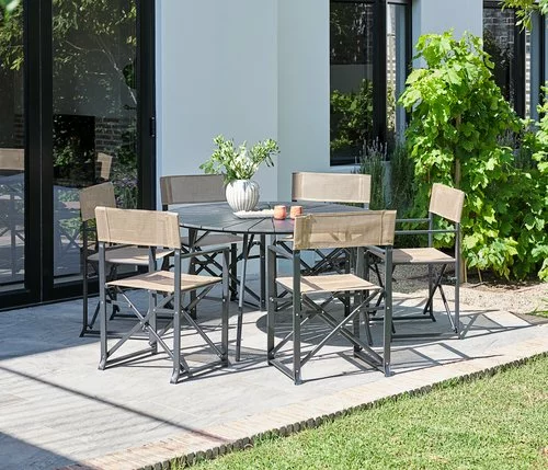 JUTLANDIA Bord RANGSTRUP Ø130 Svart/svart 5 JUTLANDIA Bord RANGSTRUP Ø130 Svart/svart - Bild 3