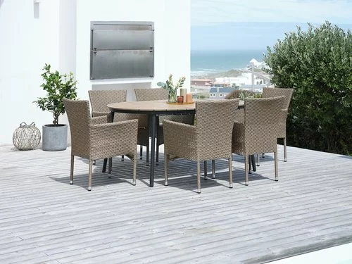 JUTLANDIA TAGEHOLM L120/170 Bord Natur + 4 AIDT Stol Natur 6 JUTLANDIA TAGEHOLM L120/170 Bord Natur + 4 AIDT Stol Natur - Bild 4