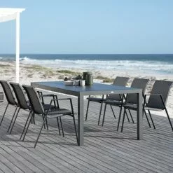 JUTLANDIA HAGEN L214 Bord Grå + 4 DOVERODDE Stol Grå 7 JUTLANDIA HAGEN L214 Bord Grå + 4 DOVERODDE Stol Grå -Sovrum Rea 201775