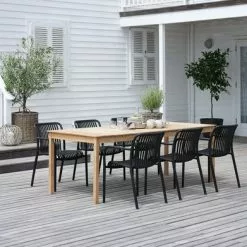 Stapelstol NABBEN Svart 13 Stapelstol NABBEN Svart -Sovrum Rea 201786