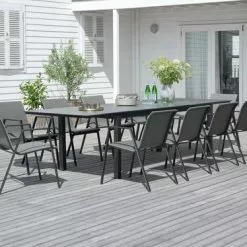 JUTLANDIA MOSS L214/315 Bord Grå + 4 DOVERODDE Stol Grå 9 JUTLANDIA MOSS L214/315 Bord Grå + 4 DOVERODDE Stol Grå -Sovrum Rea 201791