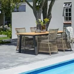 BARSMARK L210 Bord Teak + 4 FJELLERUP Stol Natur 9 BARSMARK L210 Bord Teak + 4 FJELLERUP Stol Natur -Sovrum Rea 201813 1