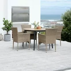 JUTLANDIA TAGEHOLM L120/170 Bord Natur + 4 AIDT Stol Natur 11 JUTLANDIA TAGEHOLM L120/170 Bord Natur + 4 AIDT Stol Natur -Sovrum Rea 201825 1