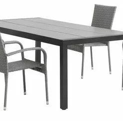 JUTLANDIA Bord HAGEN B100xL214 Grå 13 JUTLANDIA Bord HAGEN B100xL214 Grå -Sovrum Rea 203039