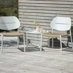 JUTLANDIA Loungestol NAKKENSHUSE Vit -Sovrum Rea 203915