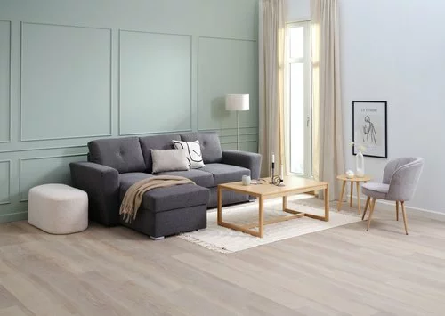 Bäddsoffa Schäslong VEJLBY Mörkgrå 5 Bäddsoffa Schäslong VEJLBY Mörkgrå - Bild 3