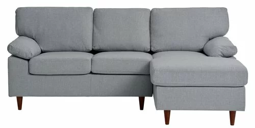 Schäslongsoffa GEDVED Ljusgrå 7 Schäslongsoffa GEDVED Ljusgrå - Bild 5