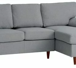 Schäslongsoffa GEDVED Ljusgrå