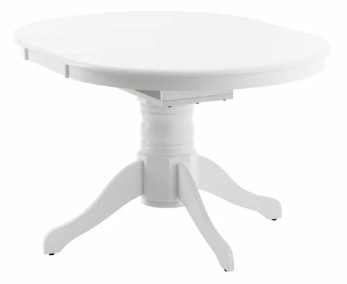 Matbord ASKEBY Ø100 M/klaff Vit 5 Matbord ASKEBY Ø100 M/klaff Vit - Bild 3